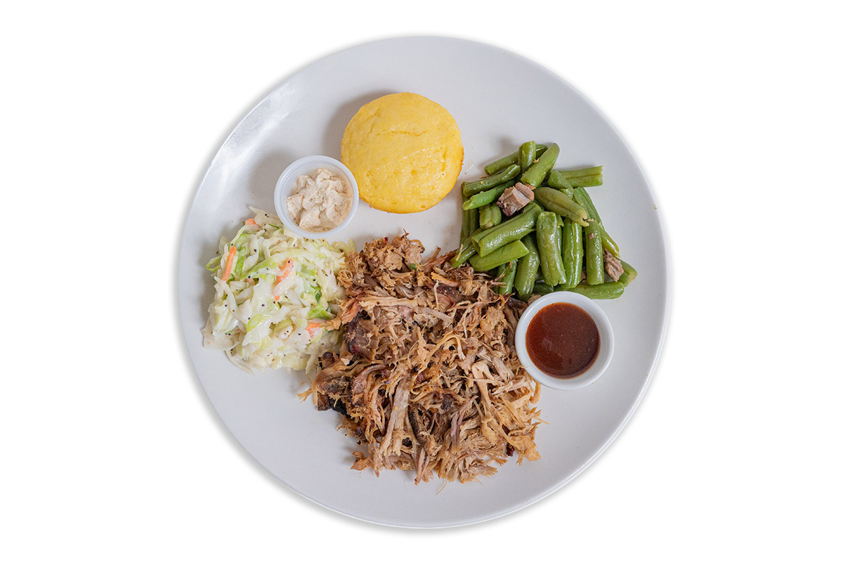 Boxed BBQ Plate Lunches